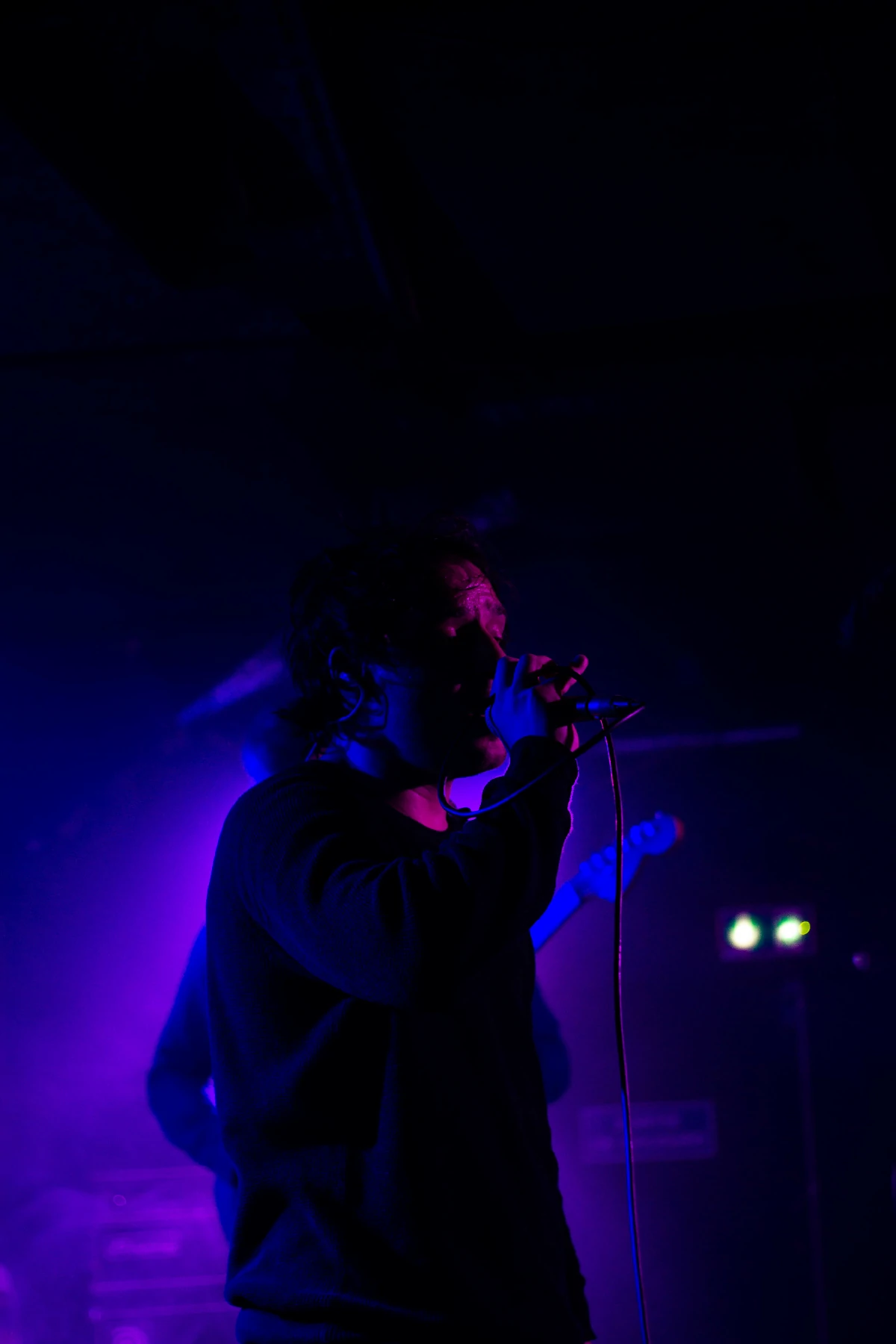 Vertical Singer Close up